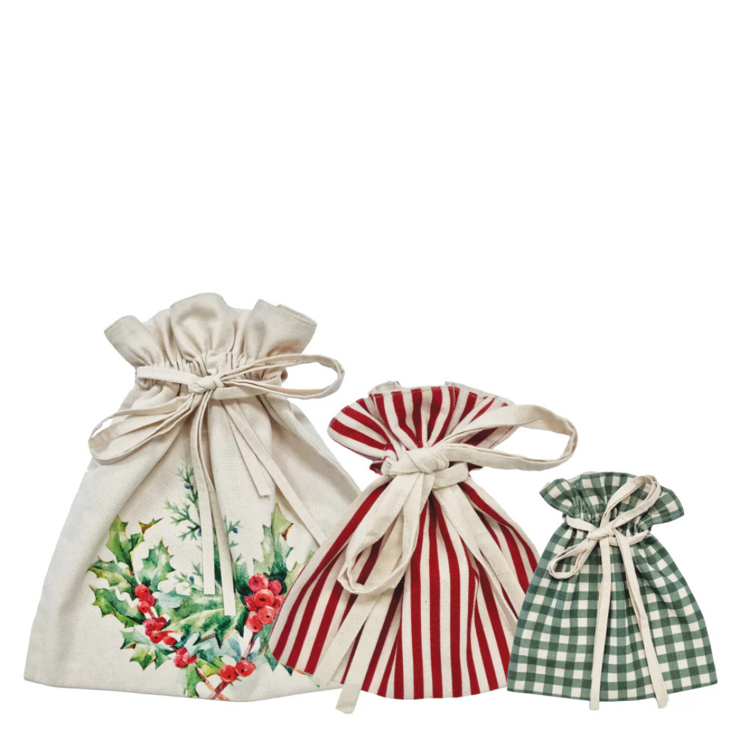 Floral Christmas Gift Bags (3) - Ginja B