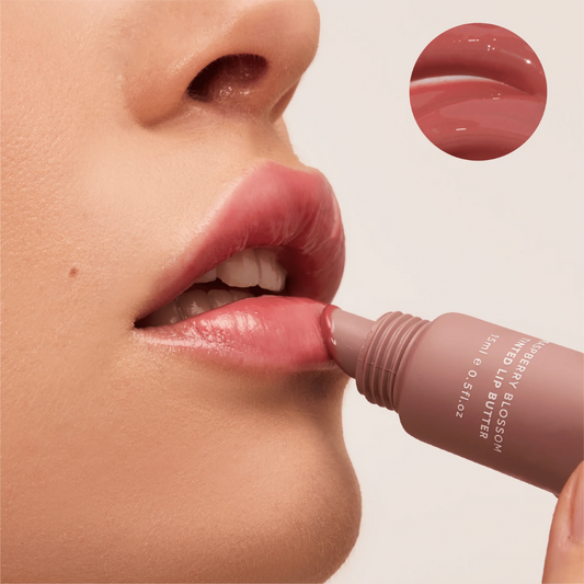 Tinted Lip Butter- Raspberry Blossom - Ginja B
