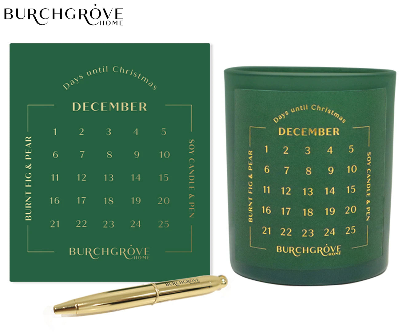 Christmas Advent Calendar Candle 300g (2) - Ginja B