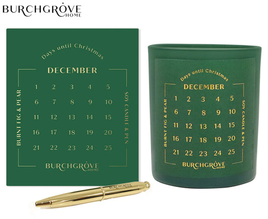Christmas Advent Calendar Candle 300g (2) - Ginja B