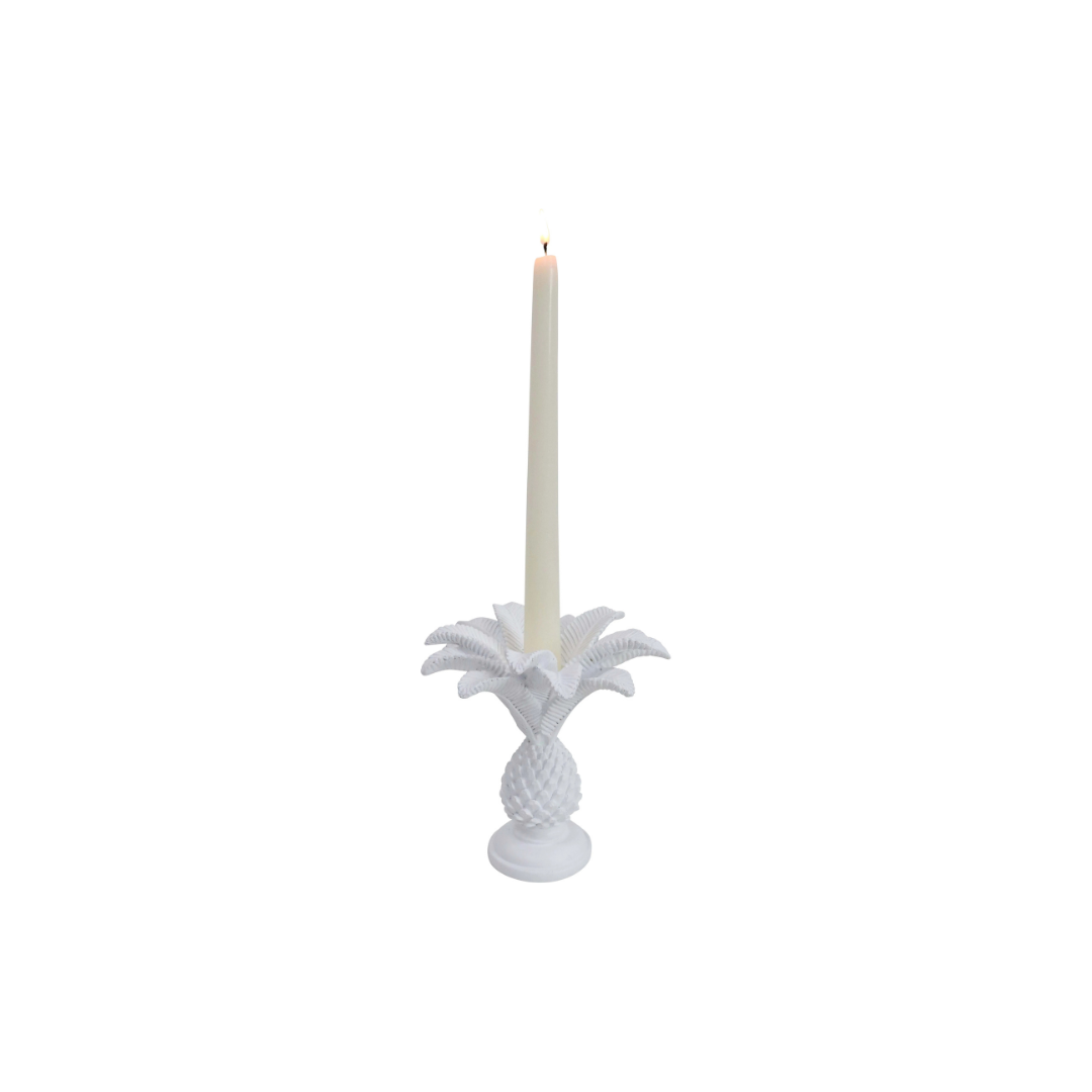 Coco Palm Candelabra White - Ginja B