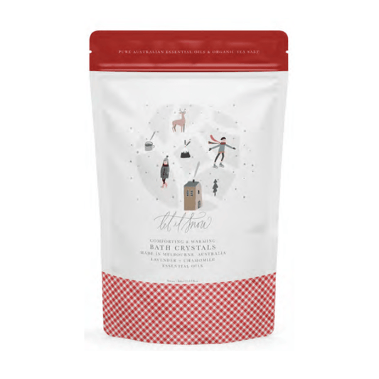 'Let It Snow' Lavender & Chamomile Bath Salts 1 Kilo - Ginja B