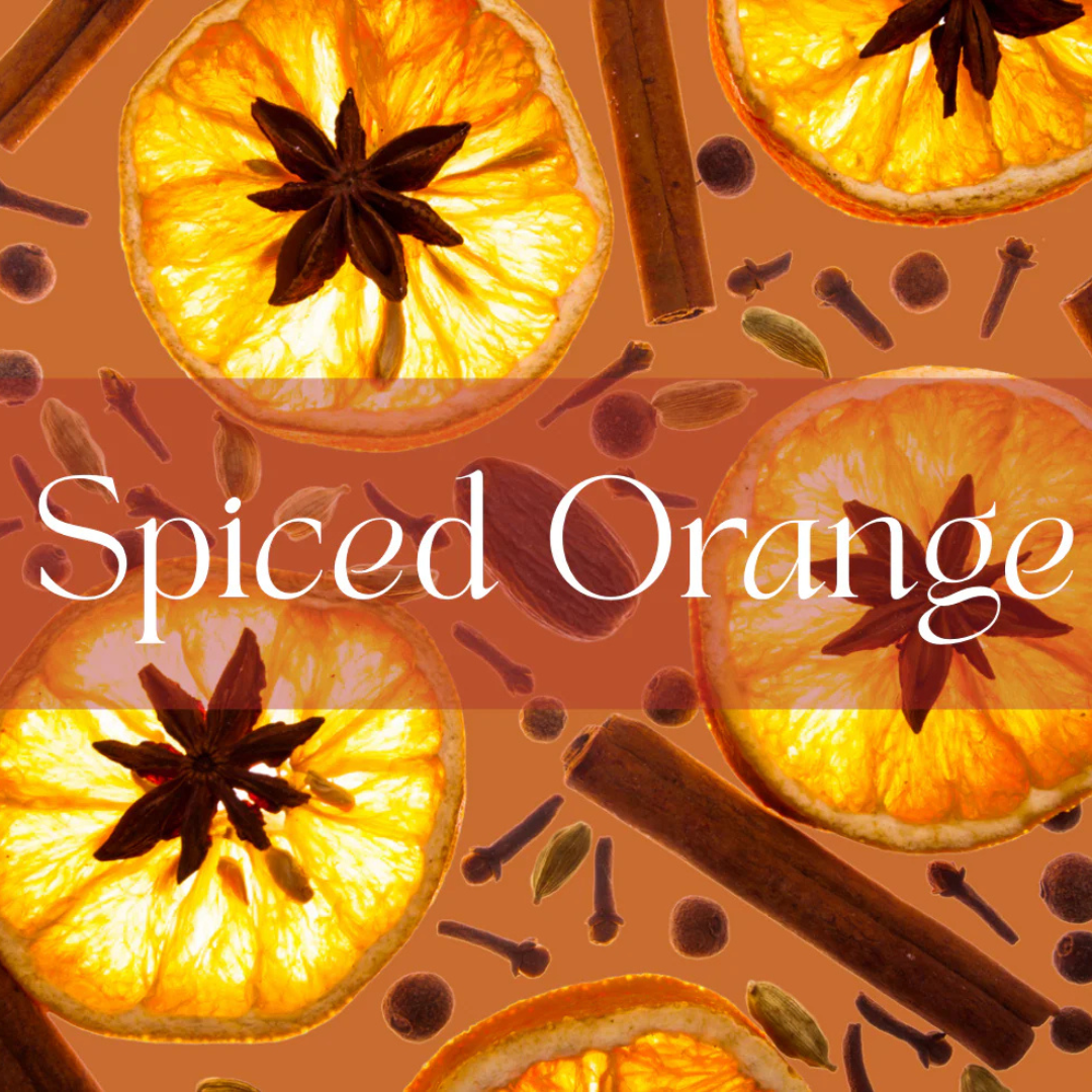 Meeraboo Spiced Orange Gold Lid Soy Christmas Candle