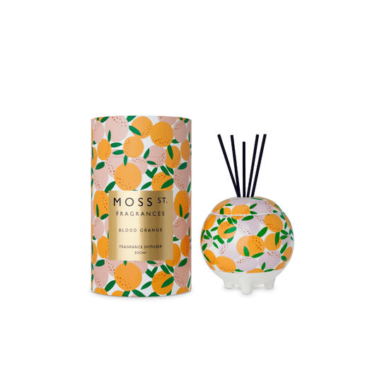 MOSS ST Ceramic Diffuser 350ml - Blood Orange - Ginja B