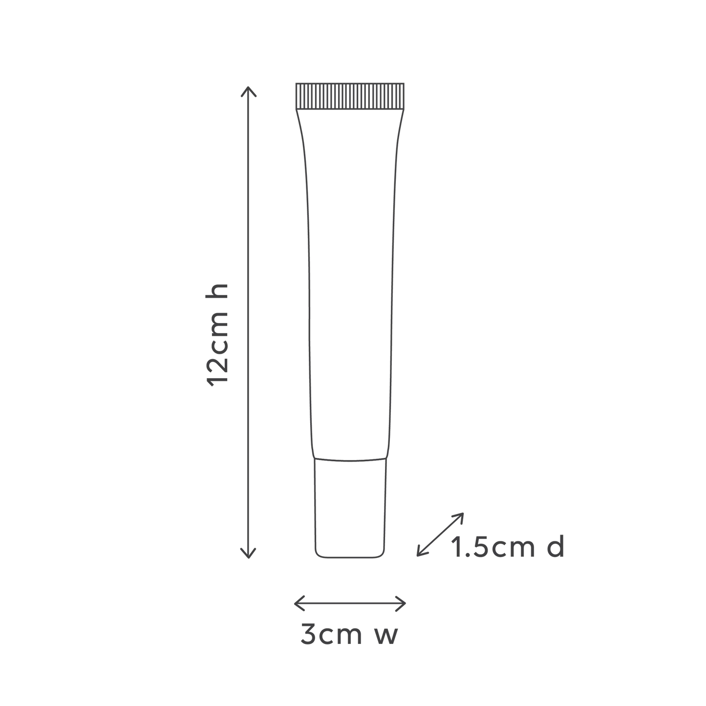 Tinted Lip Butter Ornament - Sweet plum