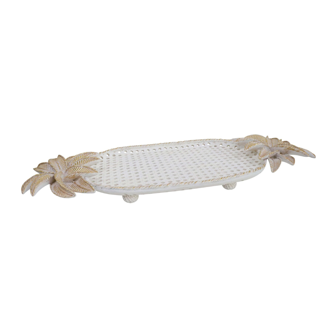 Tropical Palm Tray Resin - Ginja B