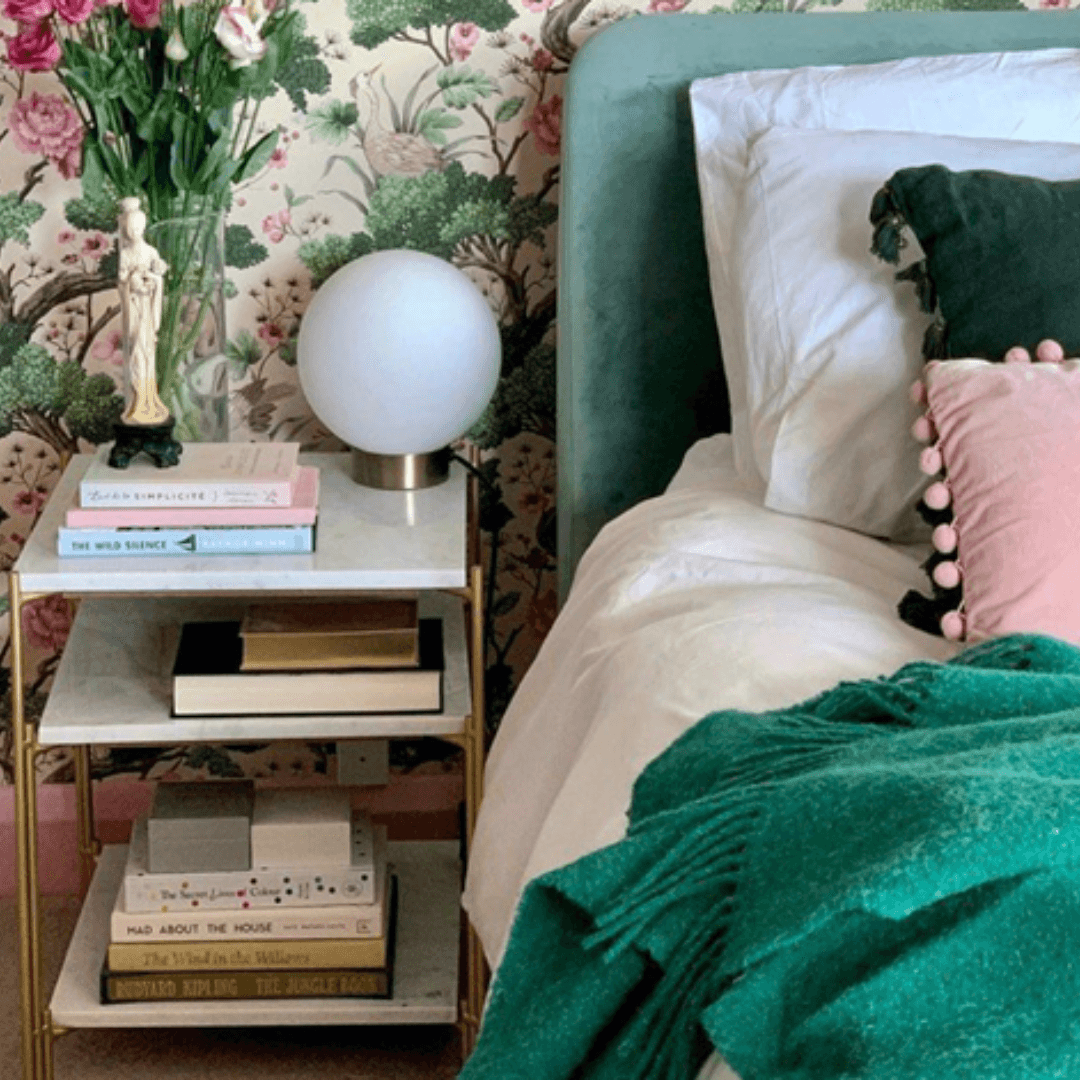 Brighton New Zealand 100% Wool Throw Rug Emerald - Ginja B