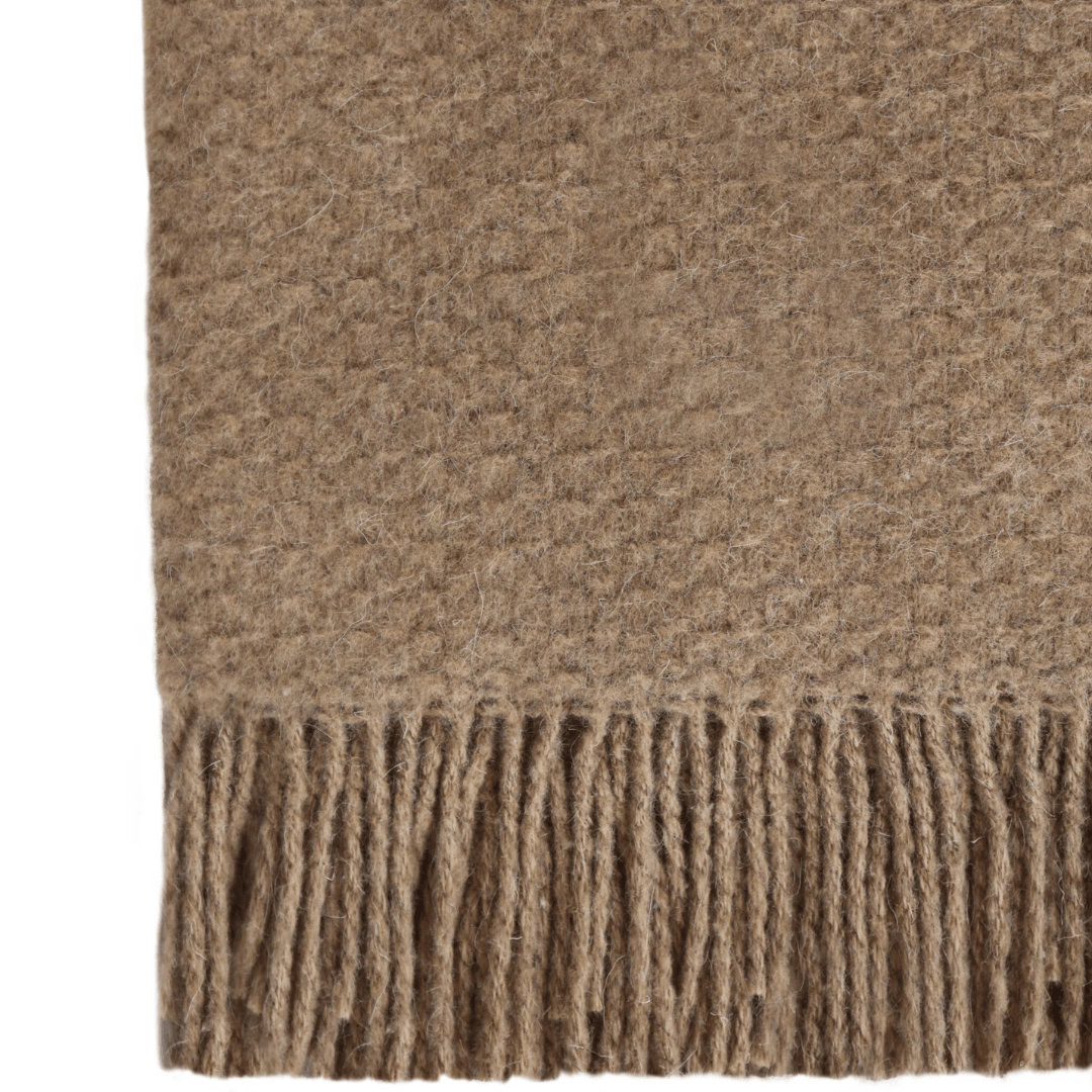 Soho Collection Tan Throw - Ginja B