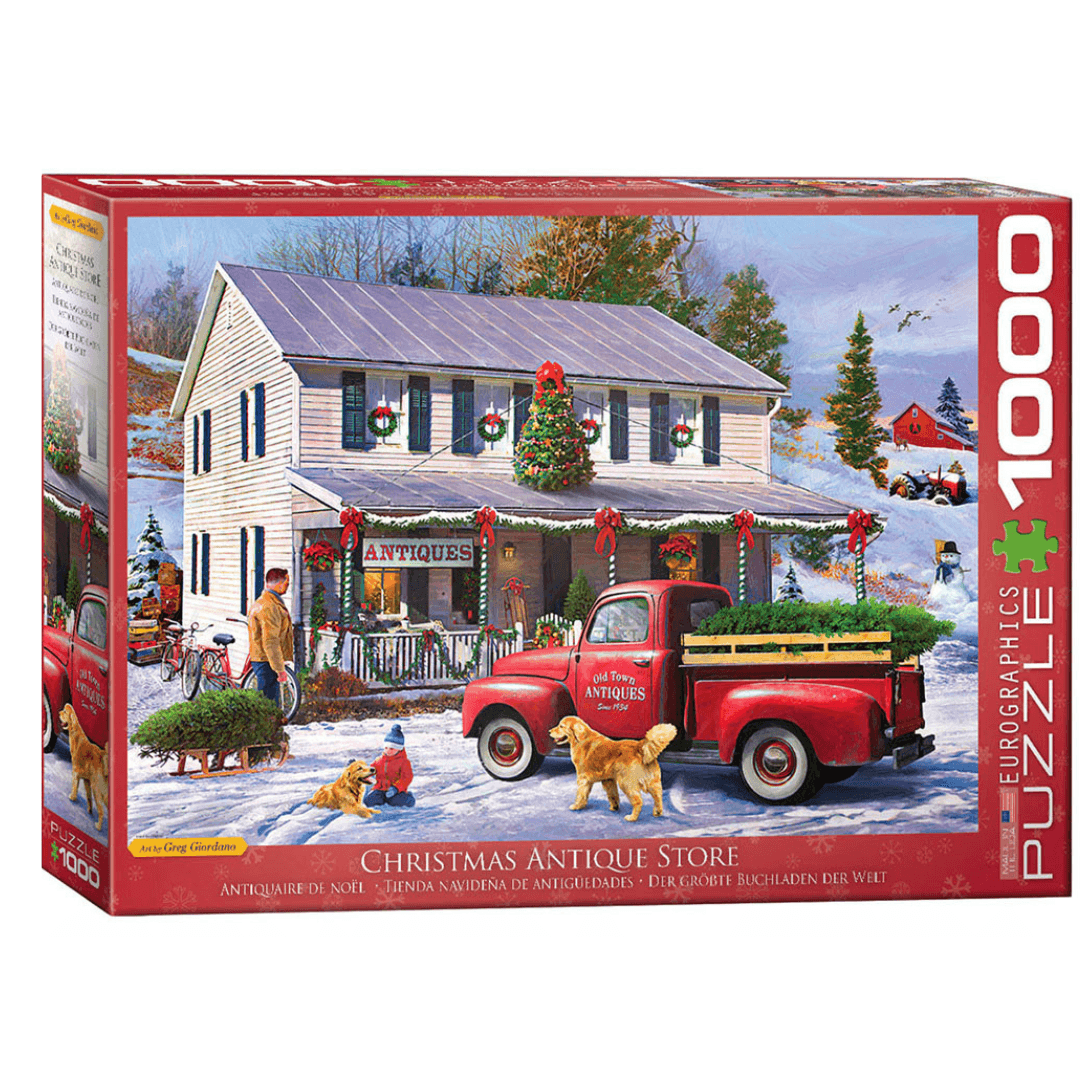 Antique Christmas 1000 Piece Jigsaw - Ginja B