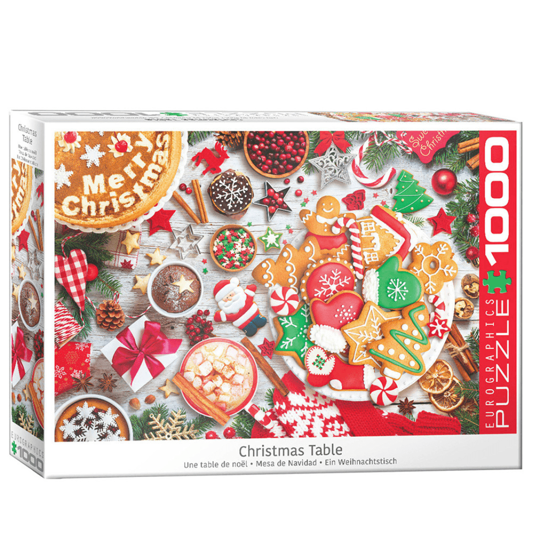 Christmas Table 1000 Piece Jigsaw - Ginja B