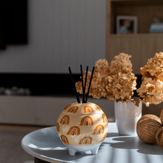 MOSS ST Ceramic Diffuser 350ml - Coconut And Lime - Ginja B