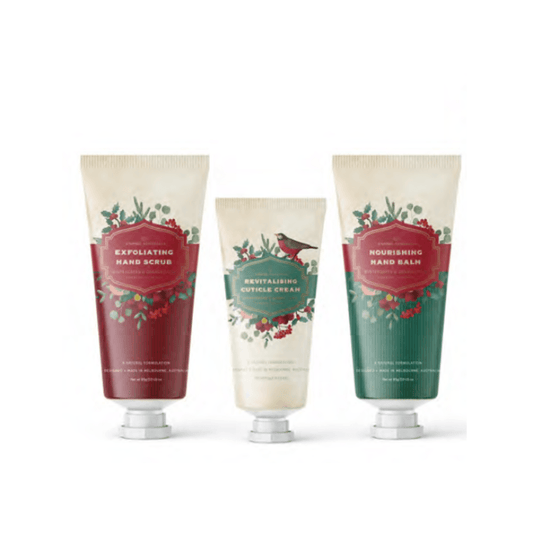 Wintergreen & Orange Spice Hand Care Trio - Ginja B