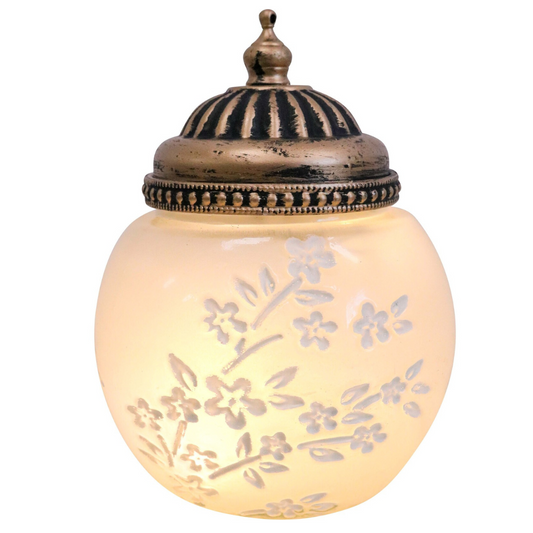Lantern Led Round Vine Frost - Ginja B