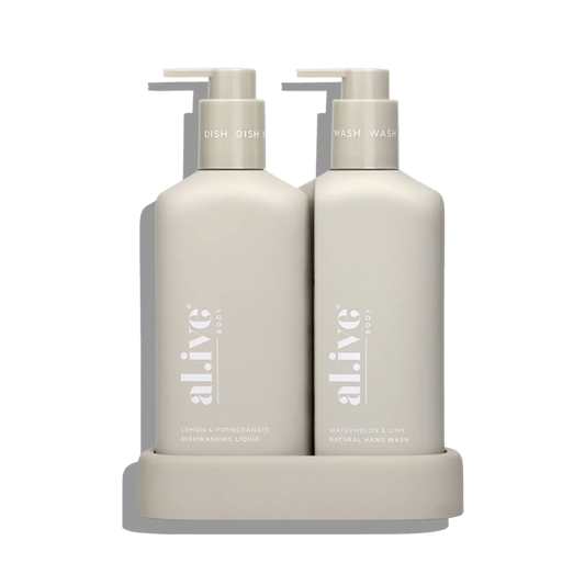 kitchen duo - lemon & pomegranate + watermelon & lime