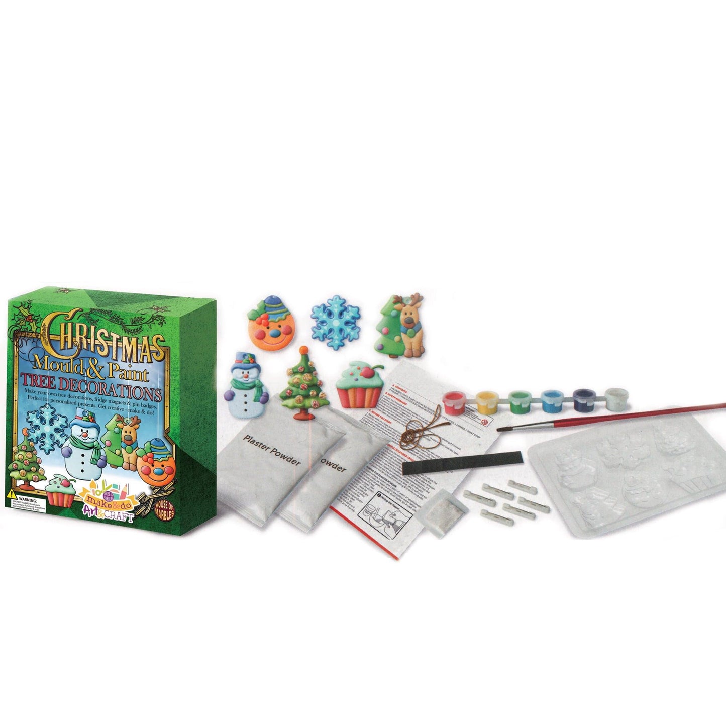 Make & Decorate Christmas Decorations - Ginja B