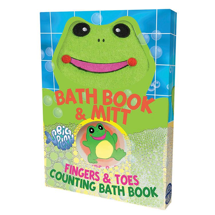 Frog Book And Wash Mitt - Ginja B