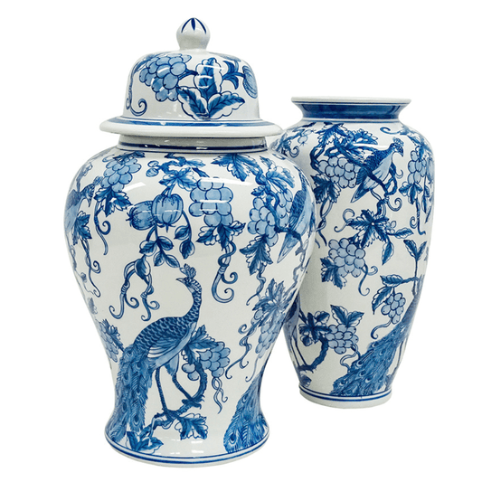 Peacock Vase 36cm - Ginja B