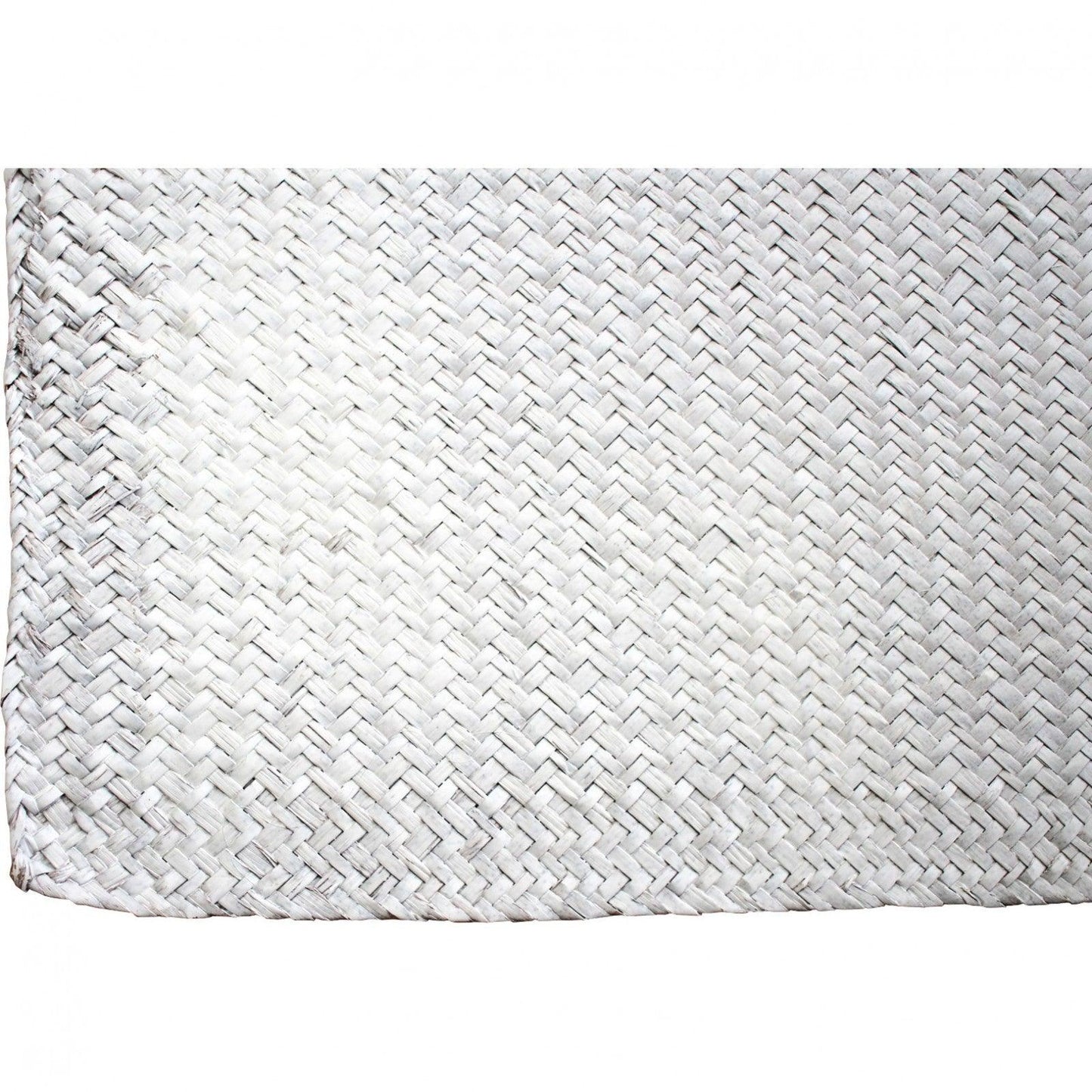 Woven Runner White 80x0.5x33cm - Ginja B