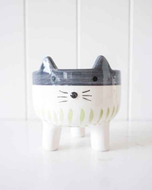 Planter Cally Cat Small 10x10x10cm - Ginja B