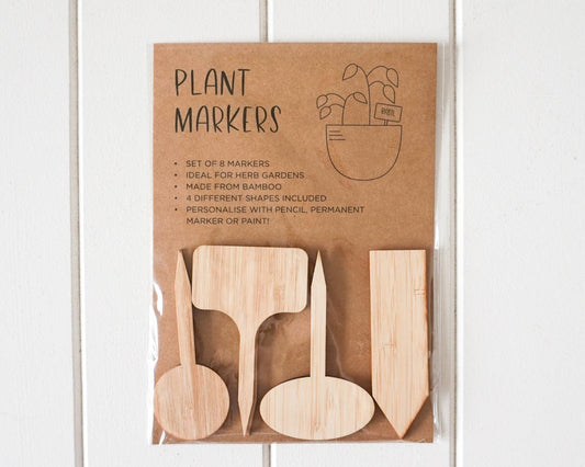 Plant Tags (Mixed Pack of 8 - 10cm) - Ginja B