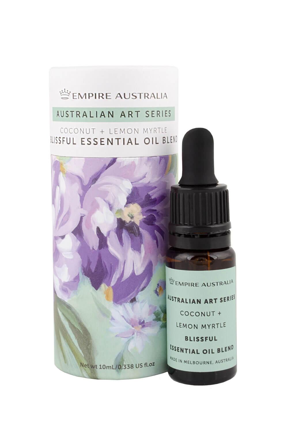 Painterly Coconut & Lemon Myrtle Essential Oil Blend 10ml - Ginja B