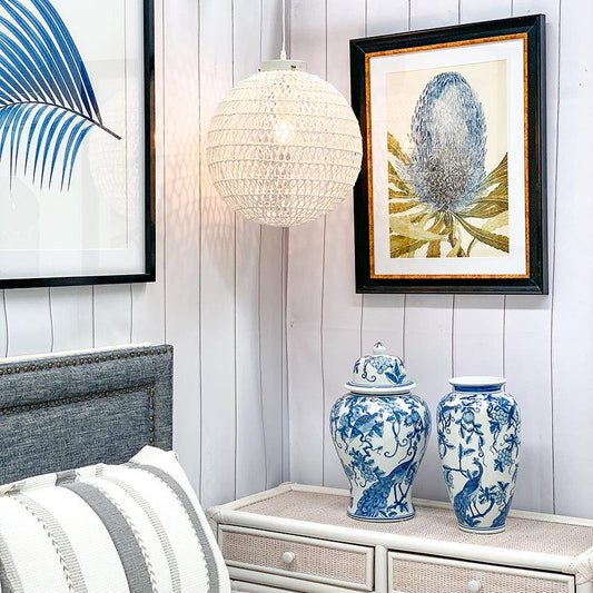 Peacock Vase 36cm - Ginja B