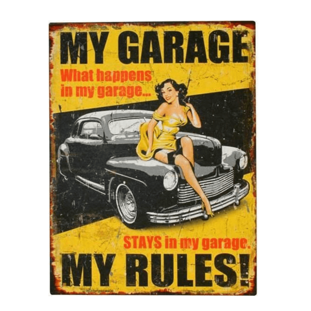 Man Cave Sign "My Garage" - Ginja B