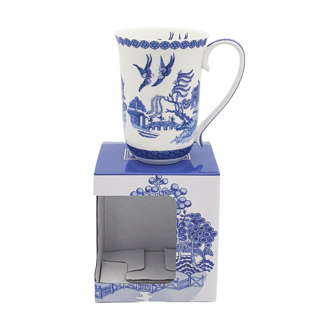 Blue And White Willow Mug 405cc - Ginja B