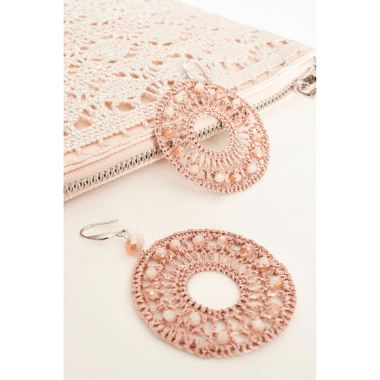 Dream Catcher Beaded Hook Earrings - Ginja B