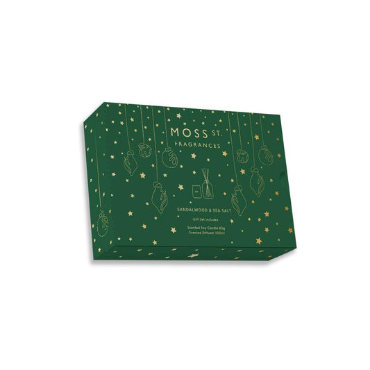 MOSS Street Christmas Mini Candle & Diffuser Gift Set - Ginja B