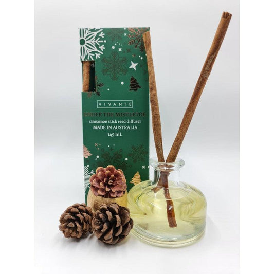 Under The Mistletoe - Vivante 145mL Christmas Reed Diffuser - Ginja B