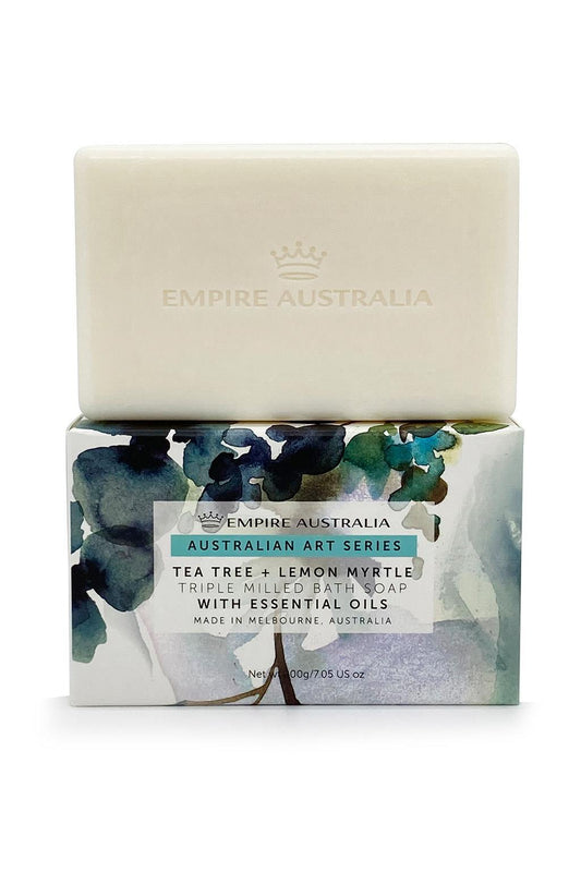 Tea Tree & Lemon Myrtle Bath Soap 200g - Ginja B