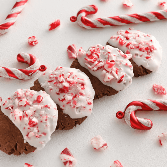 Christmas Candy Cane Cookies - Ginja B