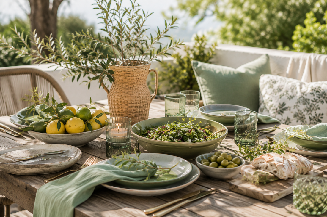 Alfresco Table Setting