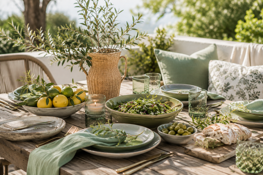Alfresco Table Setting