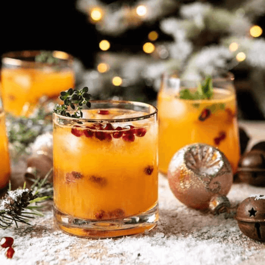 Holly Jolly Christmas Citrus Cocktail - Ginja B