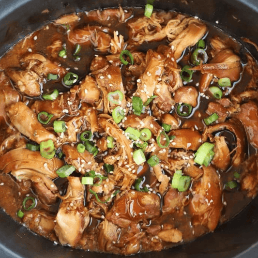 Honey Garlic Slow Cooker Chicken - Ginja B