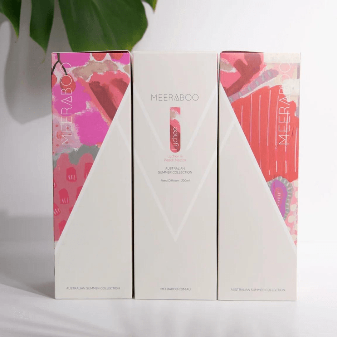 Lychee + Peach Reed Diffuser - Ginja B