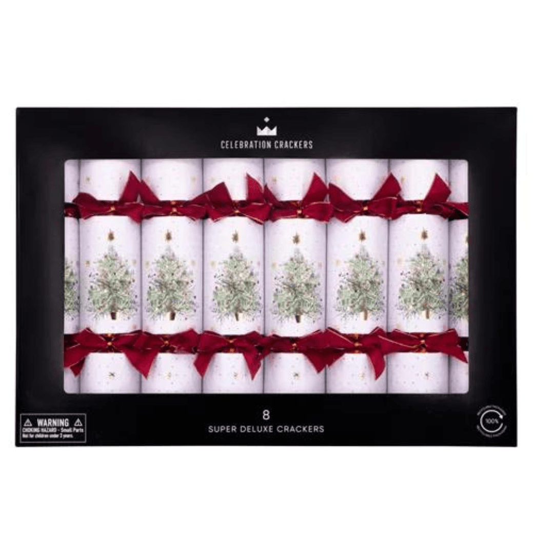Delux Watercolour Christmas Crackers 14inch (8) Pieces - Ginja B