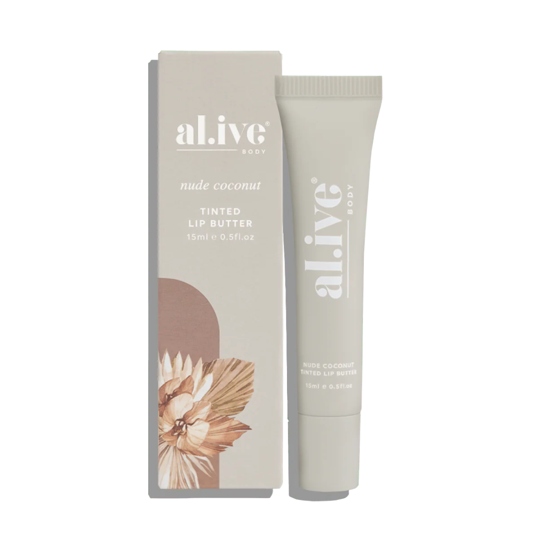 Tinted Lip Butter- Nude Coconut - Ginja B