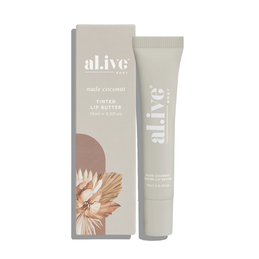 Tinted Lip Butter- Nude Coconut - Ginja B