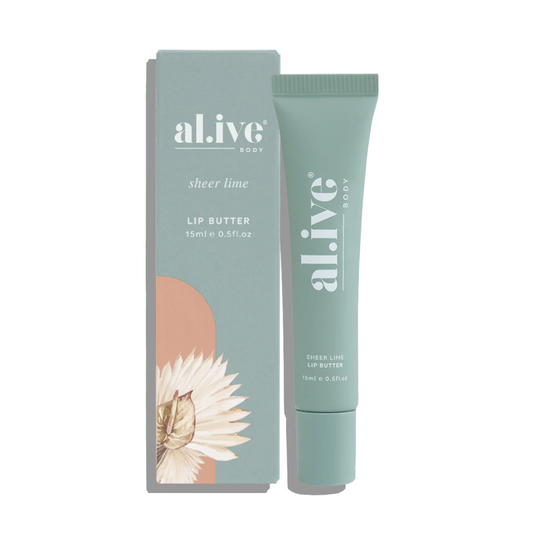 Tinted Lip Butter- Sheer Lime - Ginja B