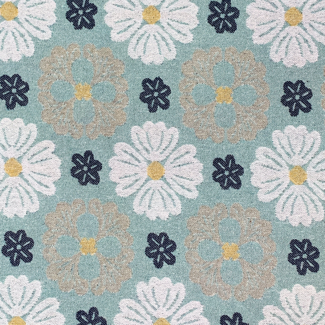 Zoe Throw – Elegant Floral Geometric Design