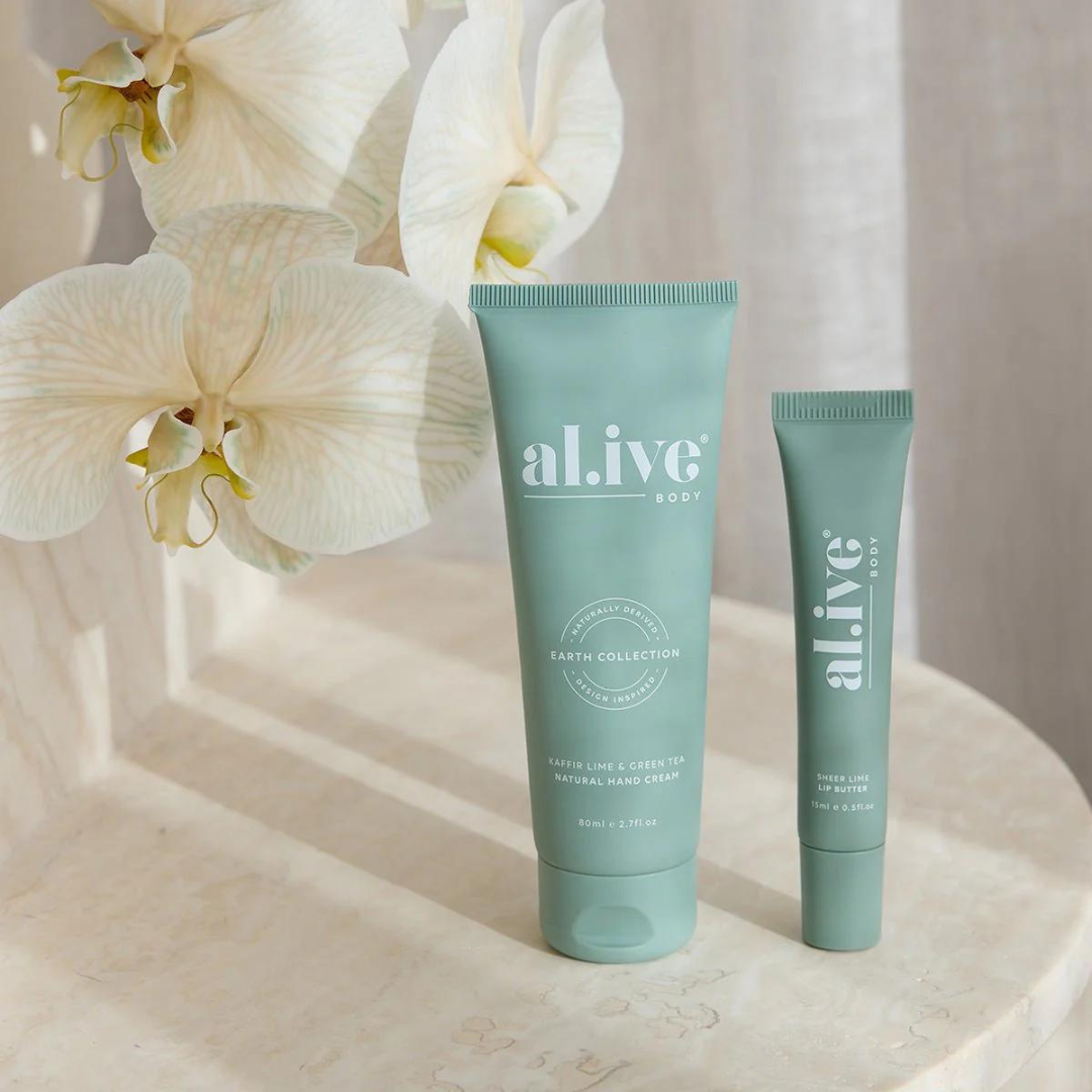 Tinted Lip Butter- Sheer Lime - Ginja B