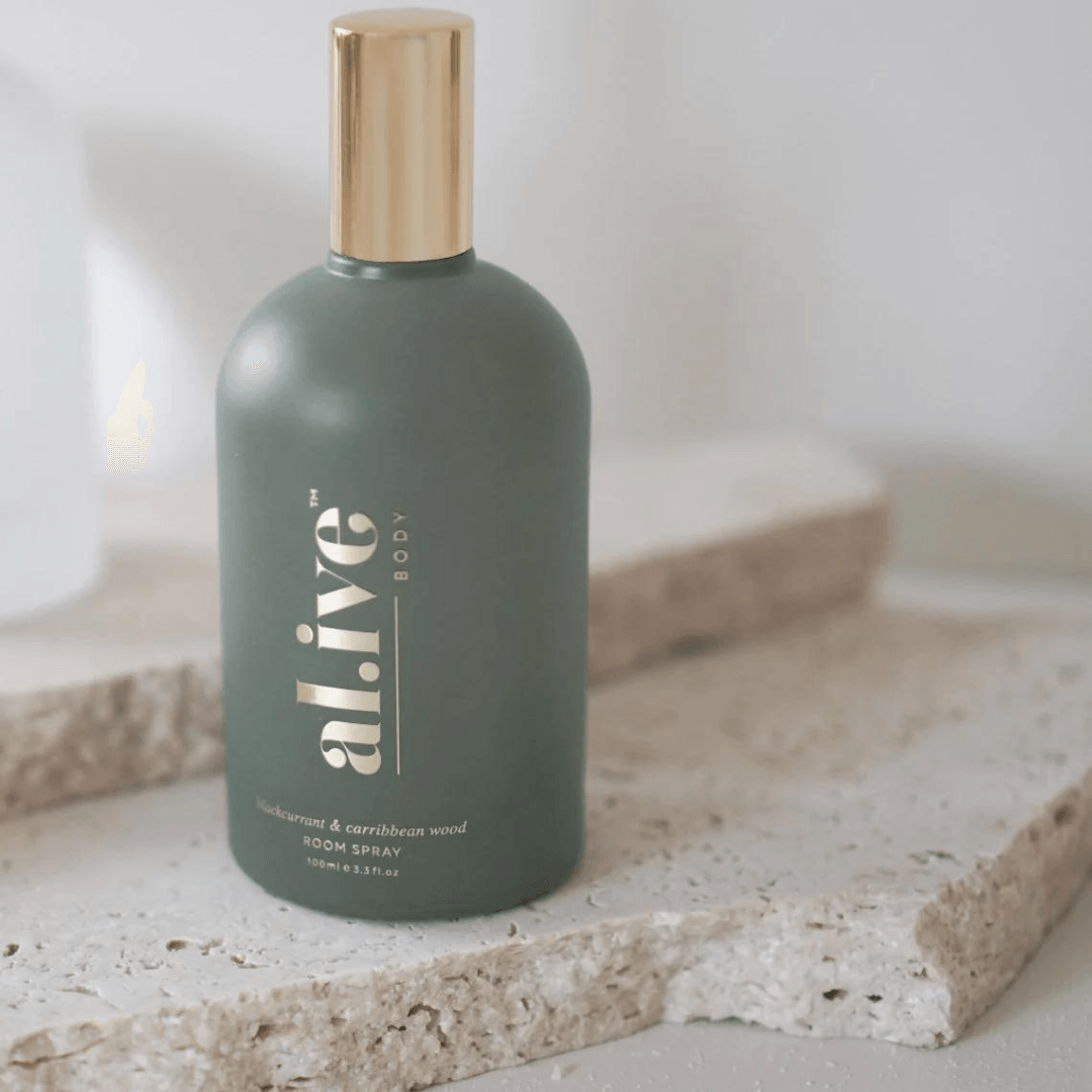 Alive Body Blackcurrant & Caribbean Wood Room Spray - Ginja B