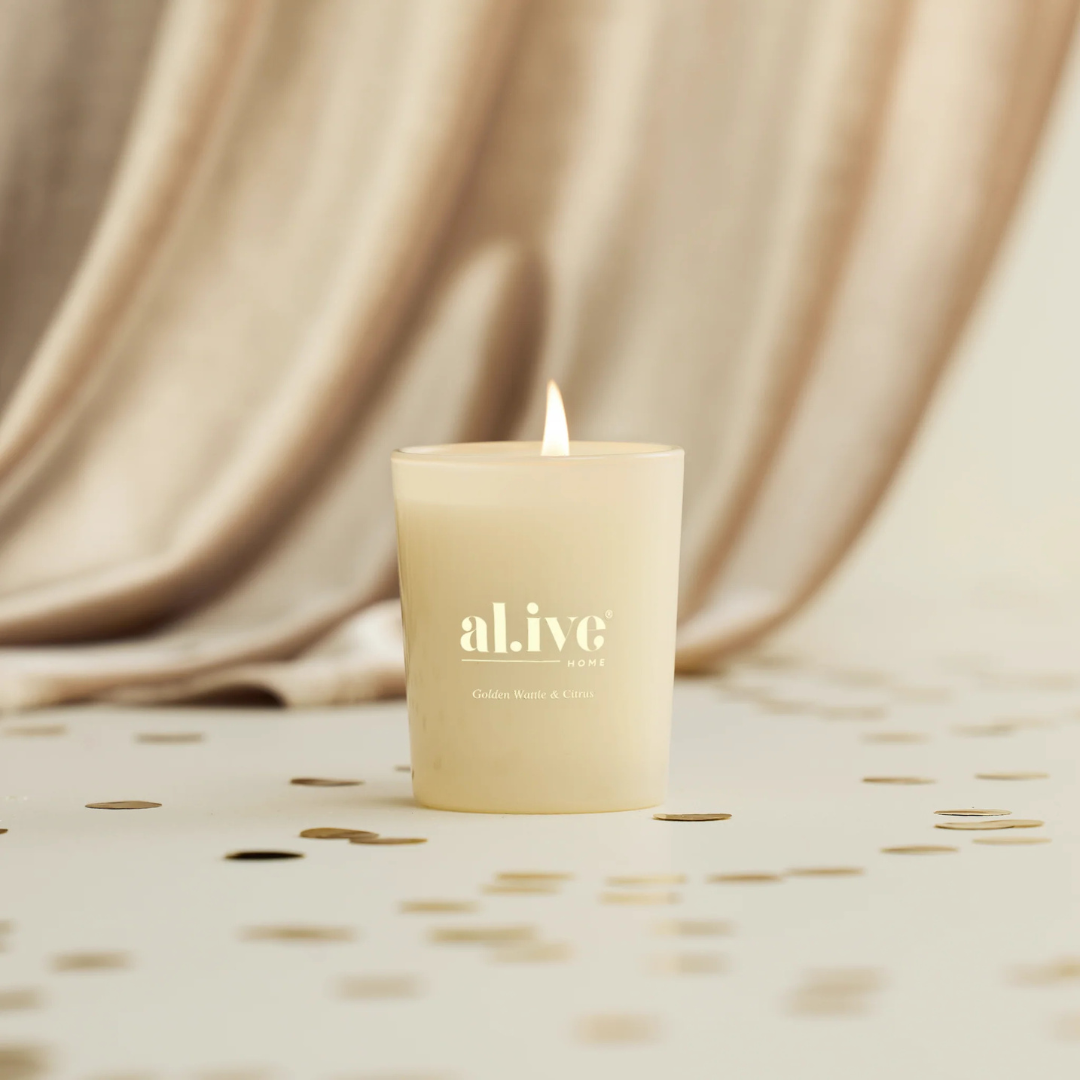 Mini Soy Candle Bauble - Golden Wattle & Citrus - Ginja B