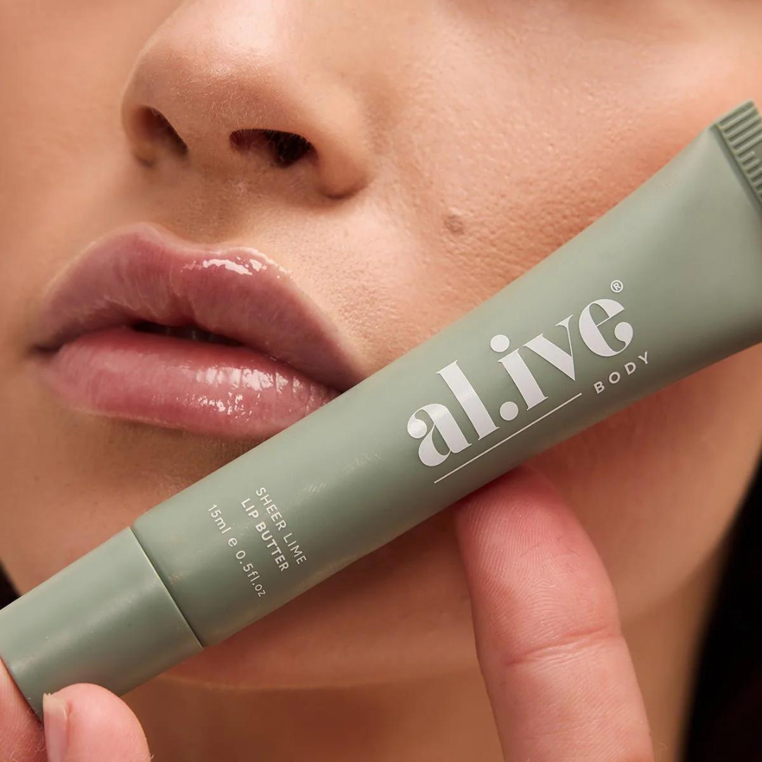 Tinted Lip Butter- Sheer Lime - Ginja B