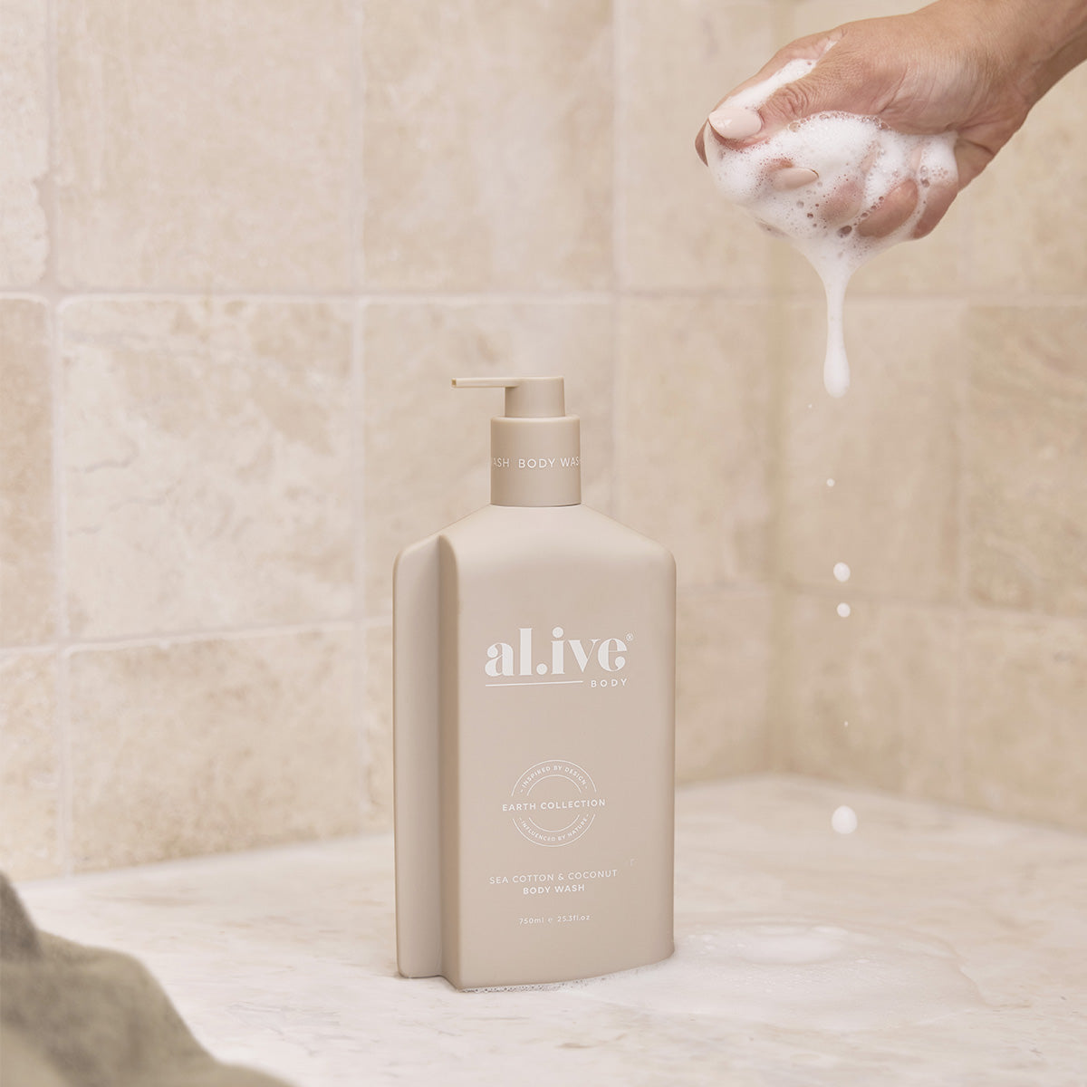 Shower Gift set - Sea Cotton & Coconut