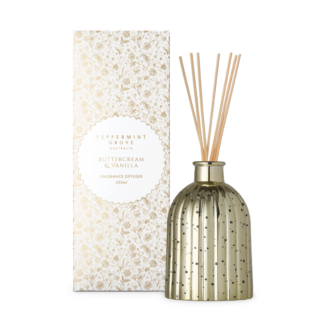 Buttercream & Vanilla Large Diffuser 350ml