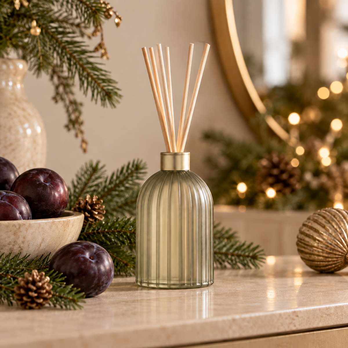 Plum & Fir Woods Large Diffuser 350ml